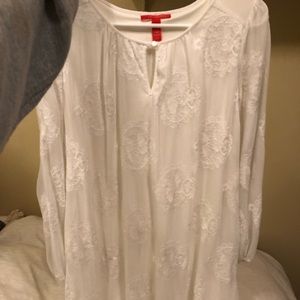 Long sleeve lace dress